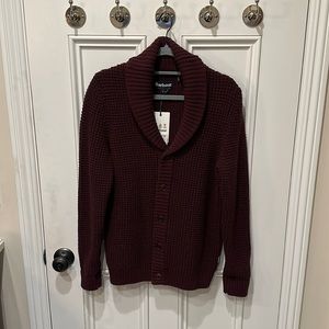 Men’s Barbour Cardigan Sweater.
